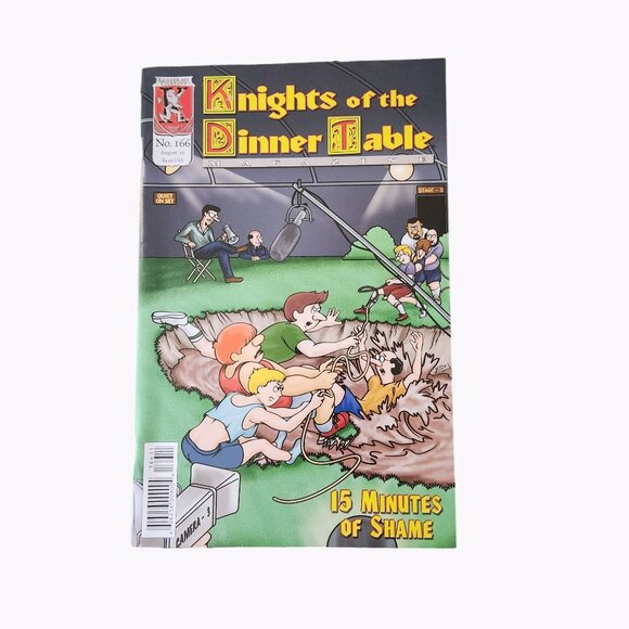 Knights Of The Dinner Table #166 Magazine Comic Book Collector Bagged Boarded - Picture 1 of 2
